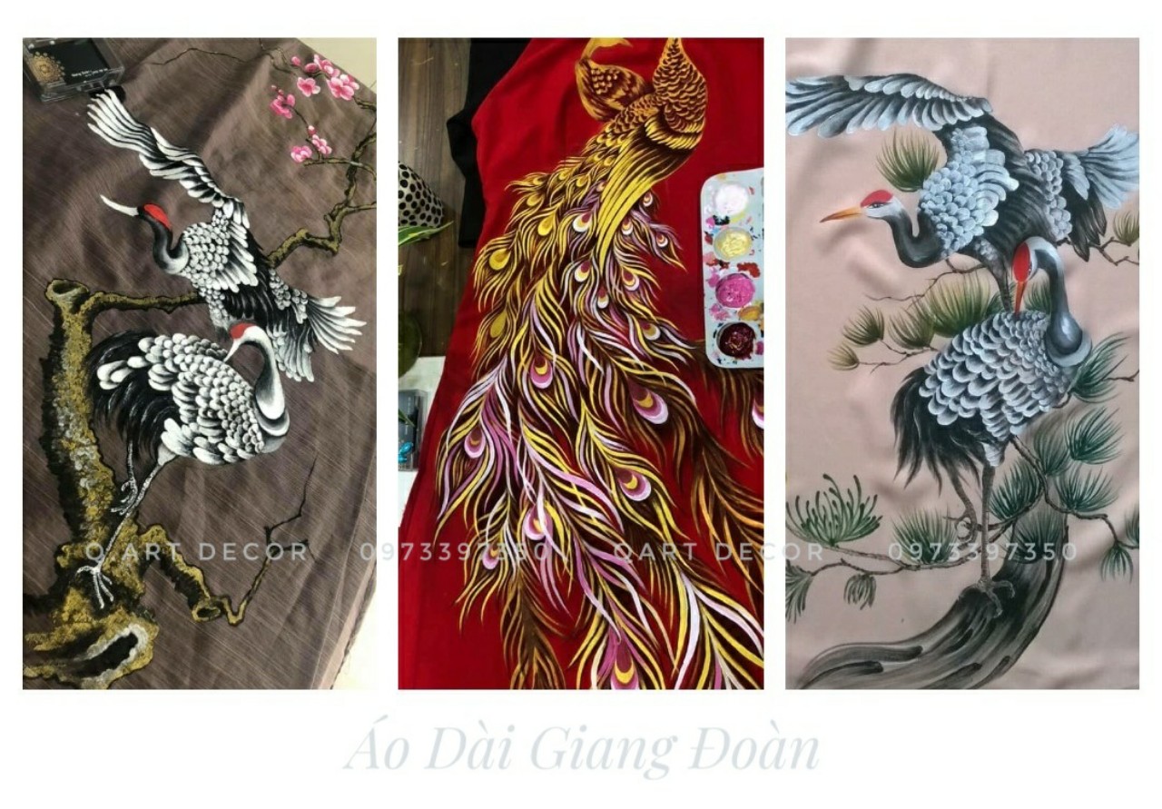 VẼ ÁO NGHỆ THUẬT